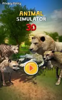 Animal Simulator 3D - Predadores Safari Especial Screen Shot 16