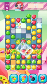 Sweet Candy Sugar: Match 3 Puzzle 2020 Screen Shot 1