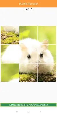 Puzzle Hamster - Cute Hamster Puzzle Screen Shot 4