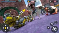 Police Robot Zombie Hunter Hero: FPS Shooter 2020 Screen Shot 1