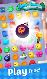 Candy Home Mania - Match 3 Puzzle Screen Shot 1