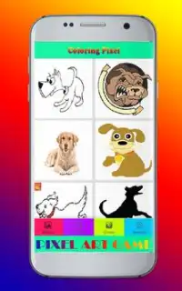 Dog Draw Color By Number Pixel Art 2018 Screen Shot 2