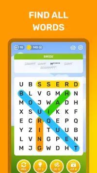 Word Search Puzzle Game Screen Shot 1