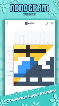 Nonogram - Logic Pixel Cross Puzzle Screen Shot 0