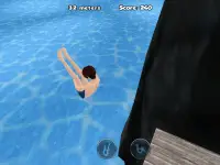 Cliff Diving 3D Free Screen Shot 2