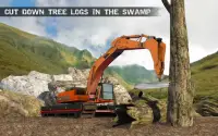 Water Surfer Excavator Crane 3D: Construction Site Screen Shot 16
