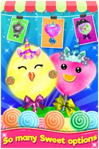 Rainbow Cotton Candy - Cooking Game Screen Shot 1