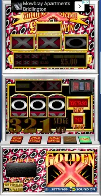 Golden X Game UK Slot Machine Screen Shot 3