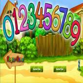 Kids games : learning numbers