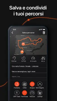 Detecht - App per moto e GPS Screen Shot 5