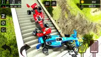 Formula Car Crash Game 2021 : Beam Car Jump Arena Screen Shot 3