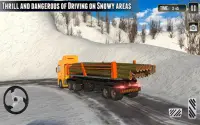 Driver di Up Hill Snow Truck Screen Shot 14