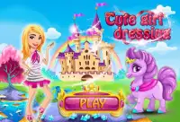 Cute Girl Dress-up & Hair Saloon : Top 2018 Screen Shot 0