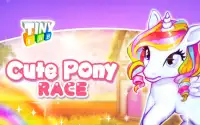 Run cute little pony Screen Shot 0