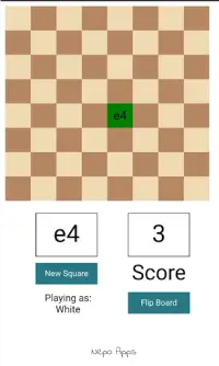 Chess Coordinate Trainer Screen Shot 1
