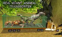 Dino transporter vrachtwagen Screen Shot 2