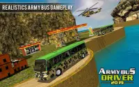 Army Soldier Bus Driving Games Screen Shot 3