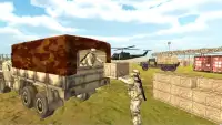 Army Game 3D Army Truck Simulator Screen Shot 1