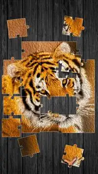 Tigers Jigsaw Puzzle Game Screen Shot 1