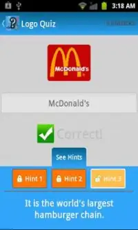 Logo Quiz Screen Shot 3