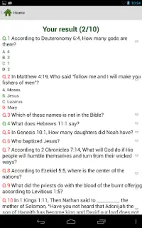 Bible Quiz Screen Shot 5