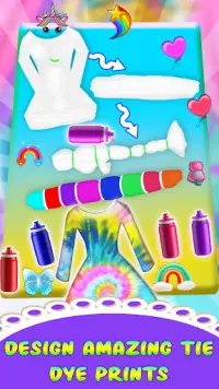 Tie Dye Dress Design Art Screen Shot 1