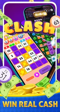 Bingo Clash - Win Real Money Screen Shot 2