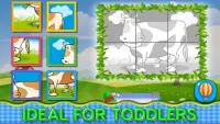 Baby puzzles for toddler kids Screen Shot 2