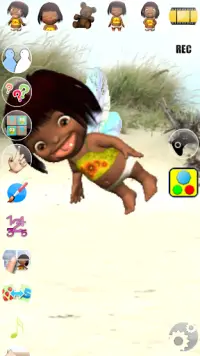 बात एमिली बेबी लड़की खेल Screen Shot 5