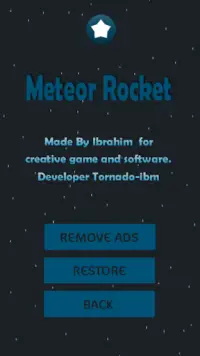 Meteors Rocket Game Screen Shot 6