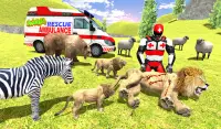 Light speed hero: Animal Rescue Robot Superhero Screen Shot 11