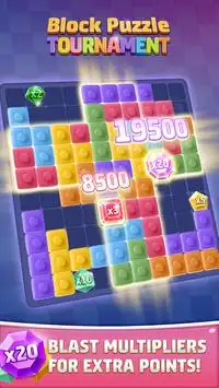 Block Puzzle Tournament Screen Shot 1
