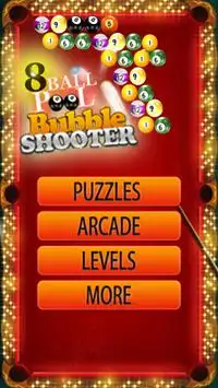 Bubble shooter 2017 : New 8 Ball Pool Shooter Game Screen Shot 4