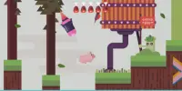 Save the Piggy: runner-platformer Screen Shot 0