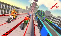 Motorcycle racing Stunt : Bike Stunt free game Screen Shot 6