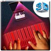 piano hologram simulation