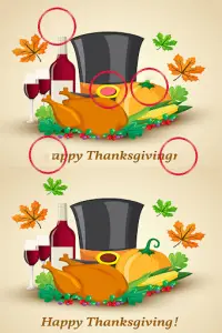 Thanksgiving-Spiel Screen Shot 1