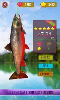 Pocket Fishing Adventure 3D- fishing games offline Screen Shot 0