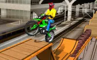 Master stunt basikal gila 3d: Permainan motosikal Screen Shot 4