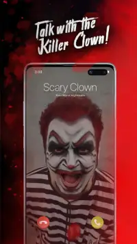 Mörder Clown Videoanruf SMS-Spiel Simuliert Screen Shot 1