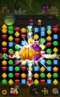 Secret Jungle - Match 3 Jewels Screen Shot 9