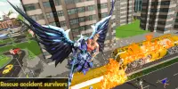 Anjo voador batalha de super-heróis -hora do crime Screen Shot 1