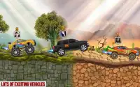 Mountain Climb Car Games: 2D Racing Drive Screen Shot 3