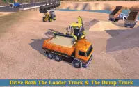 Dump Truck & Heavy Loader SIM Screen Shot 2