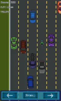 Dodgy Traffic - Free Offline Traffic Racing Game Screen Shot 7