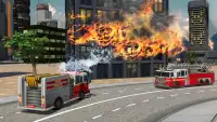 Pemadam kebakaran Truk Sim 16 Screen Shot 7