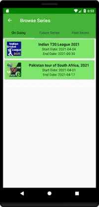 Live CricInfo - Live Cricket Scores Screen Shot 4