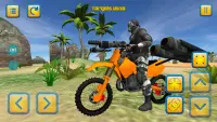 Motorbike Beach Fighter 3D Screen Shot 6