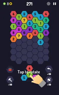 Fusionar 9! Hexa Puzzle Screen Shot 10
