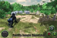 Angry gorilla vs Dinosaur: Wild Jungle Battle Screen Shot 7